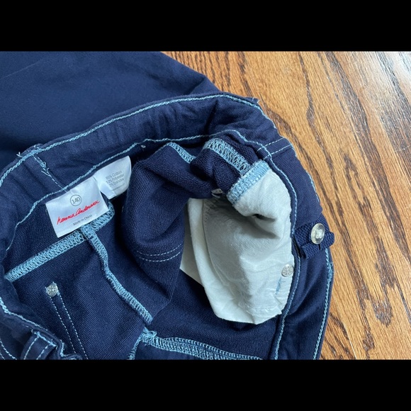 Hanna Andersson Blue Girl's Pants, size 140, like-new! Adjustable waist. - Picture 6 of 6